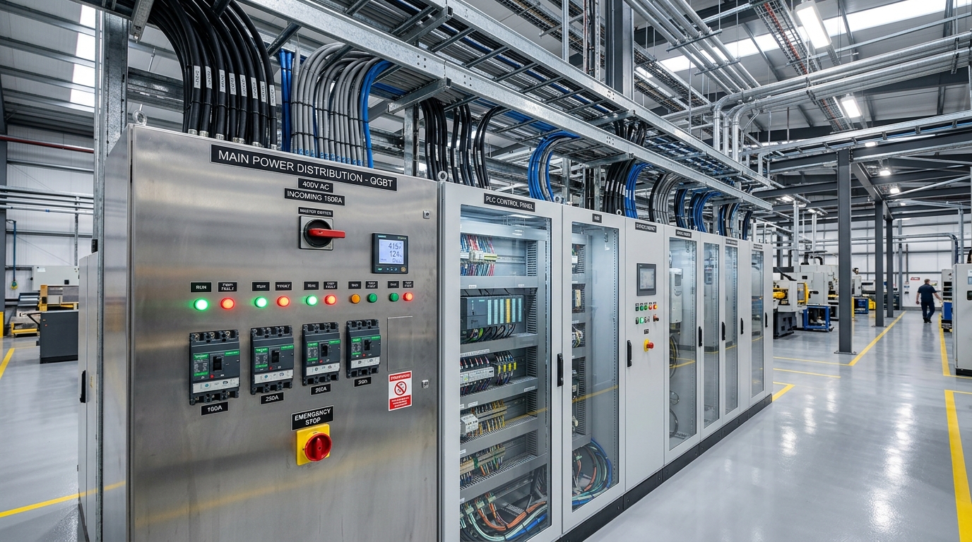 Instalações Elétricas Industriais e Painéis